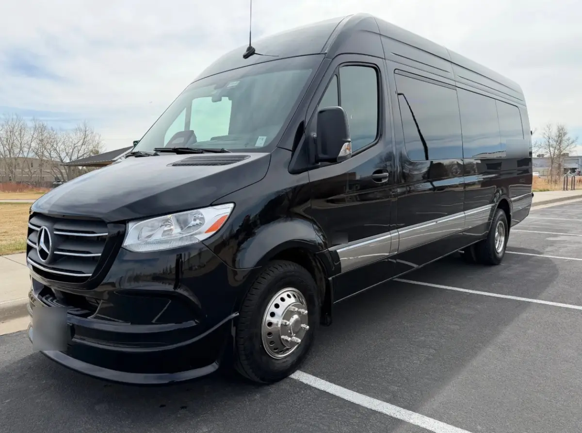 Fort Collins 13 passenger black executive Sprinter